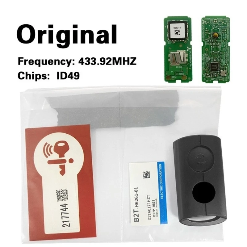 

Брелок для NVX155 NMAX155, ключи дистанционного управления, аксессуар для мотоцикла, 433/315 МГц