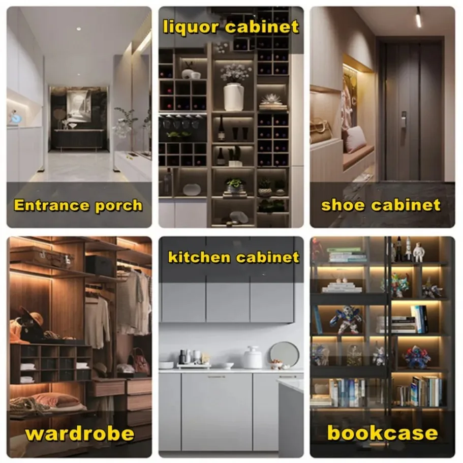 Hand Wave Activated LED Cabinet Light with Touch Sensor