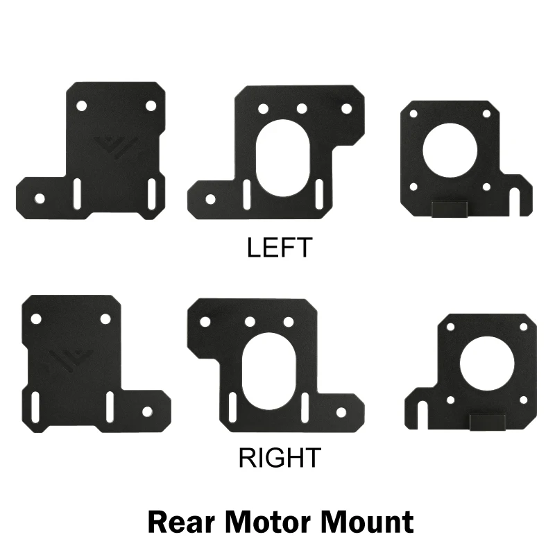 Mellow Cnc Vzbot 330 Montagem do Motor Dianteiro & Traseiro de Alumínio Awd para Ultra-alta Velocidade Impressora 3d Vzbot Parafusos Não Incluem - Imagem 6