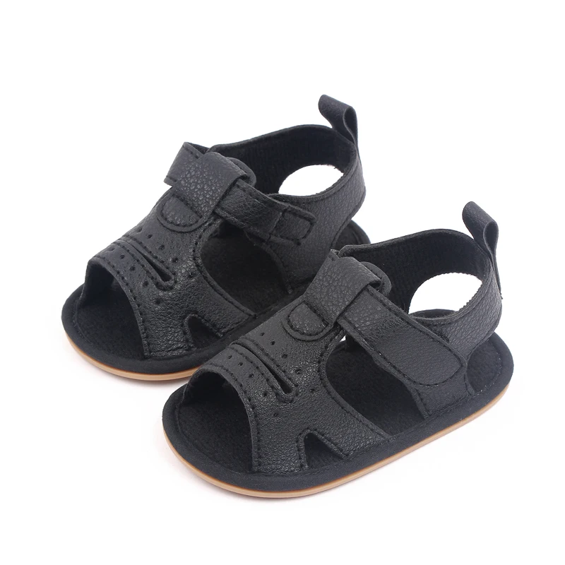 Baby Summer Sandal for Toddler Boys and Girls 0-1 Years Casual Anti-slip Soft PU Casual Walikng Shoes Outdoor Summer Shoes