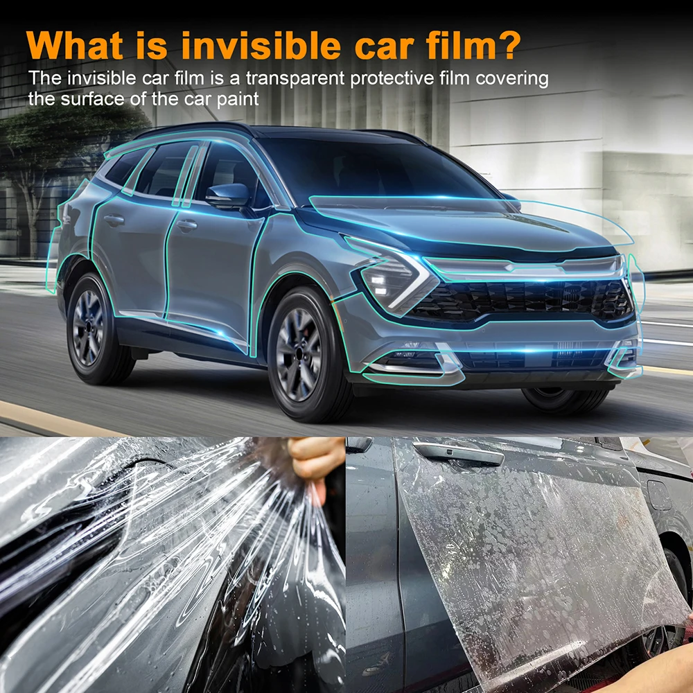 Film Teinté Kia Sportage 2016-2021 - Côtés Avant 70% - Protection UV 99%
