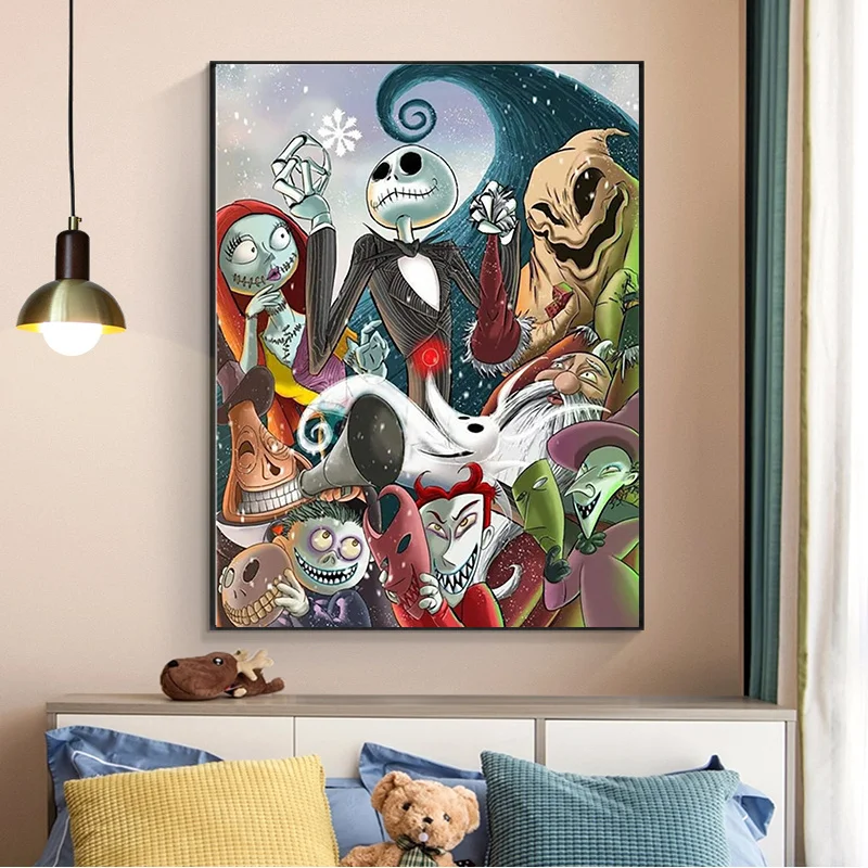 Disney 5D Diamond Painting Nightmare Before Christmas Sally Singing New  Arrival Full Drill Art DIY Mosaic Kit Wall Sticker Decor - AliExpress