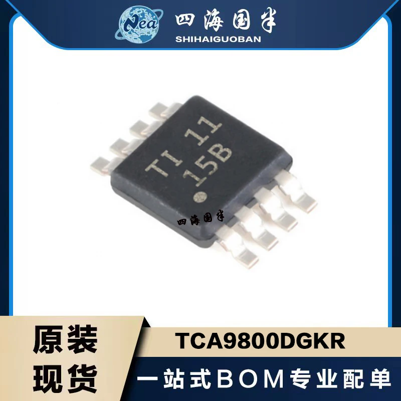 

10PCS TCA9800DGKR TCA9801DGKR VSSOP8 TCA9802DGKR TCA9803DGKR 2-bit Level-Translating Buffer/Repeater With Internal Current Sour