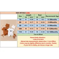 Baby Boy 0-18 Months Romper Newborn Baby Clothing Cute Bear Short Sleeves Bodysuit with Hat 2PCS Summer Infant Baby Boy Jumpsuit 6