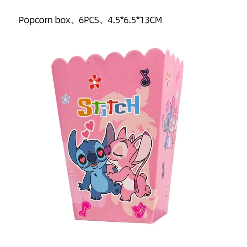 6pc popcorn box