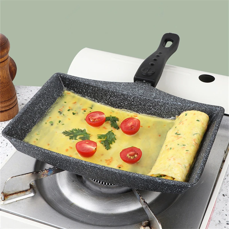 Non-Stick Rectangular Egg Roll Skillet - Tamagoyaki Pan For Japanese Omelette, Pancakes & Sandwiches - View #12