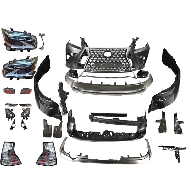 

Good Quality body kits For Lexus 2014-2019 GX400 GX460 GX Full Body Kits 2010 Upgrade 2018