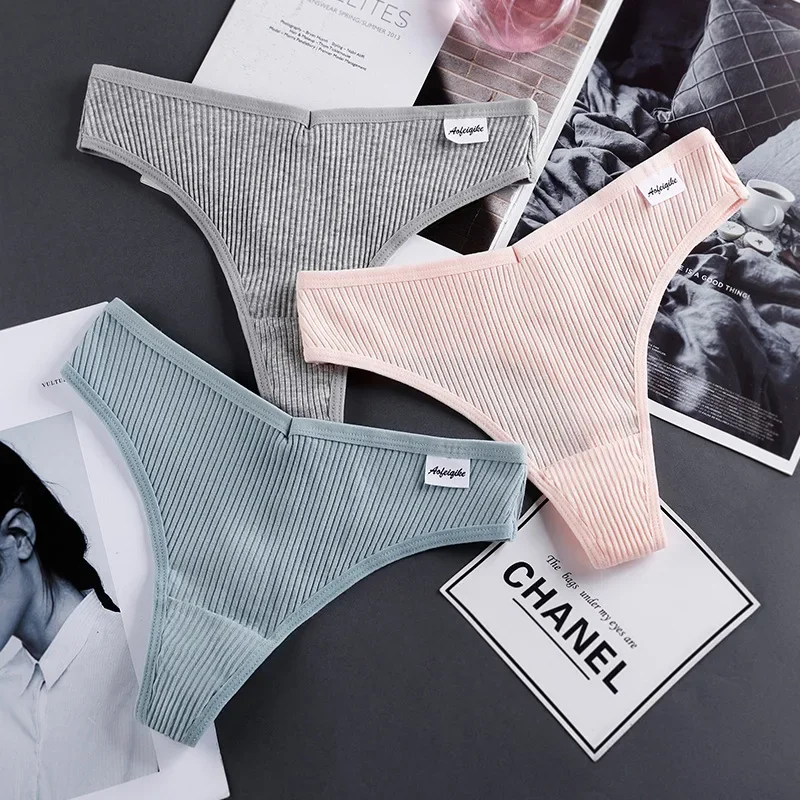 

Womens Underwear Cotton Briefs Bikini Panties for Women Undies Hipster Stretch Breathable Rib Panties