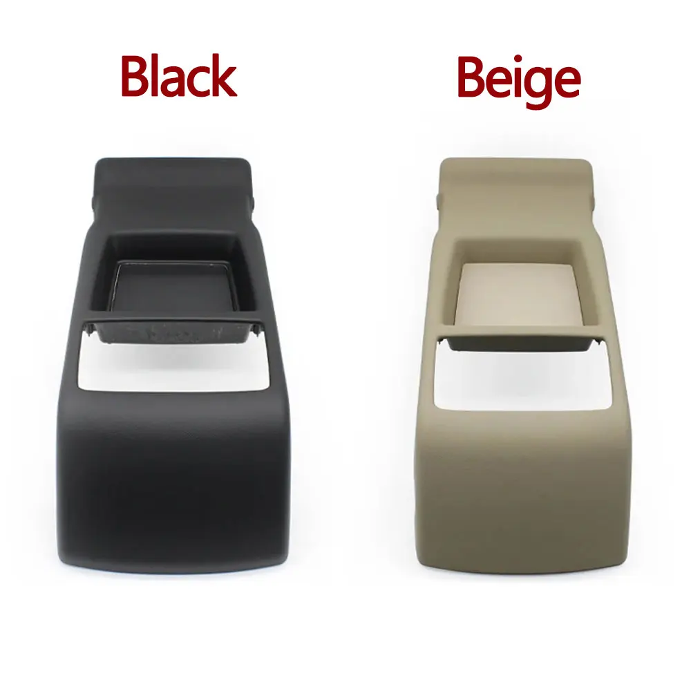 Mercedes Benz C E Class C250 E350 E500 W204 W207 Coupe Rear Seat Console Cup Holder Armrest Storage Case Outer Cover Panel