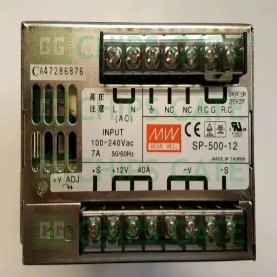 

1PCS Brand New Meanwell Switching Power Supply SP-500-12 12V 40A Fast Ship