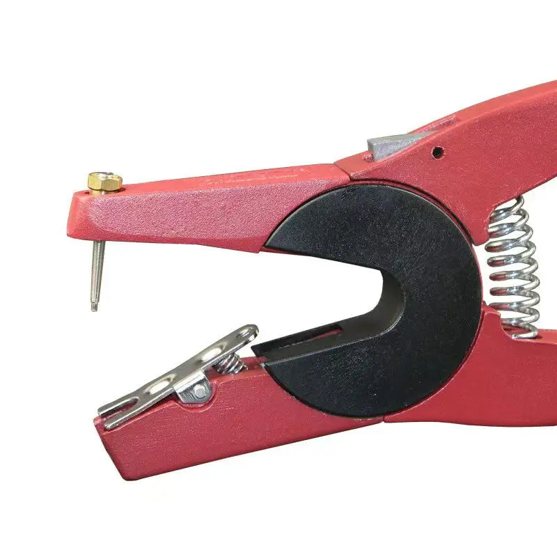 1Pcs Ear Tag Clamp & Cutter Pliers Tag Applicators Farm Animal Metal Ear Thorn Tongs Swine Cow Sheep Rabbit Identification Tool 3