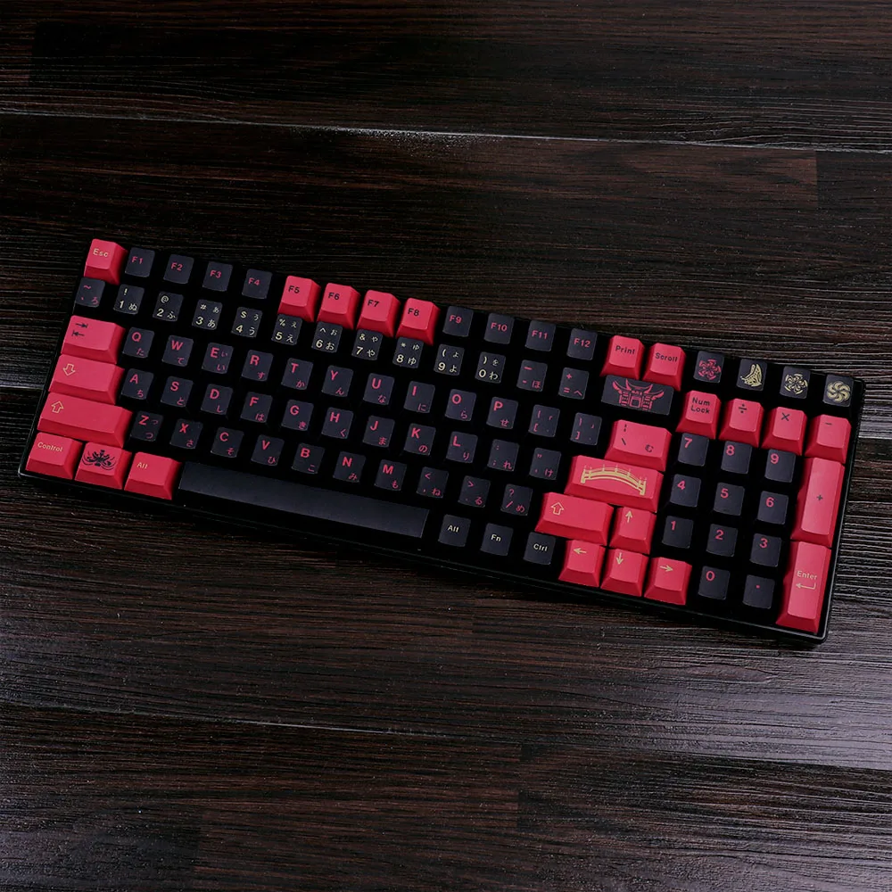 eva striker bingsu pbt keycap cherry perfil