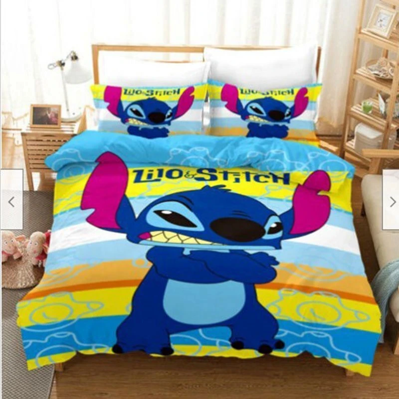 Description Picture 4 of itemStitch Duvet Cover Single Bed Double Bed King Size Multi-needle Quilt Cover Pillowcase Set Bedding Children's Gifts