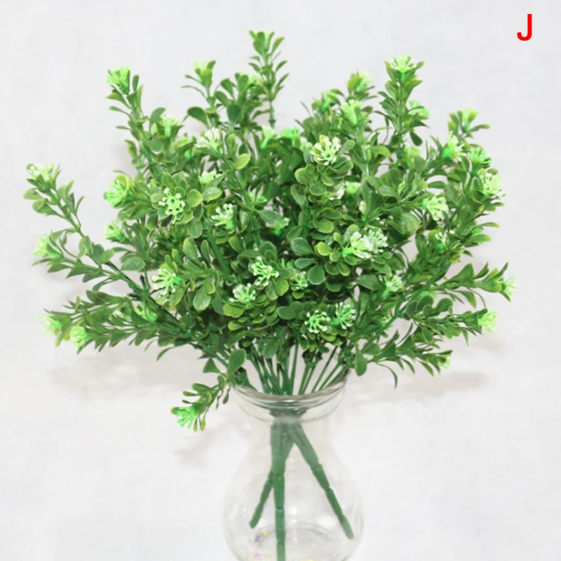 Lush Greenery Faux Leaf Bush