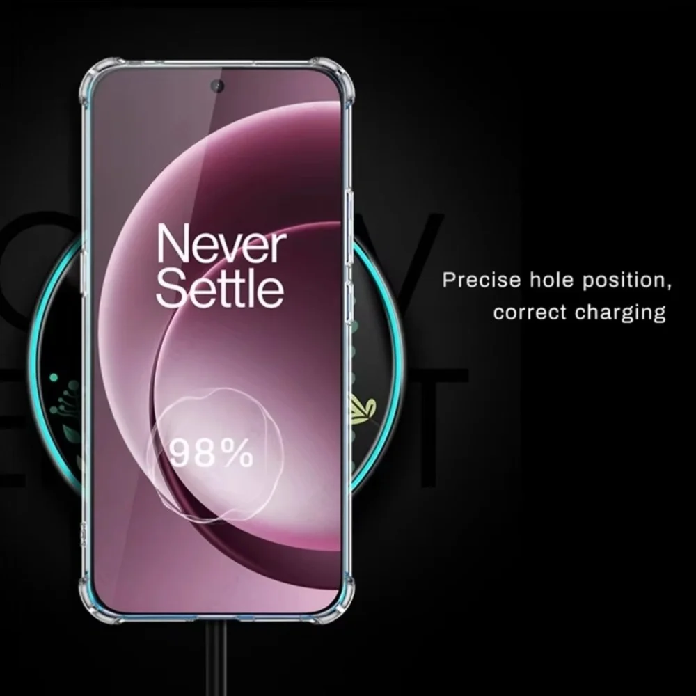 Transparent Shockproof TPU Protective Case with Reinforced Corners