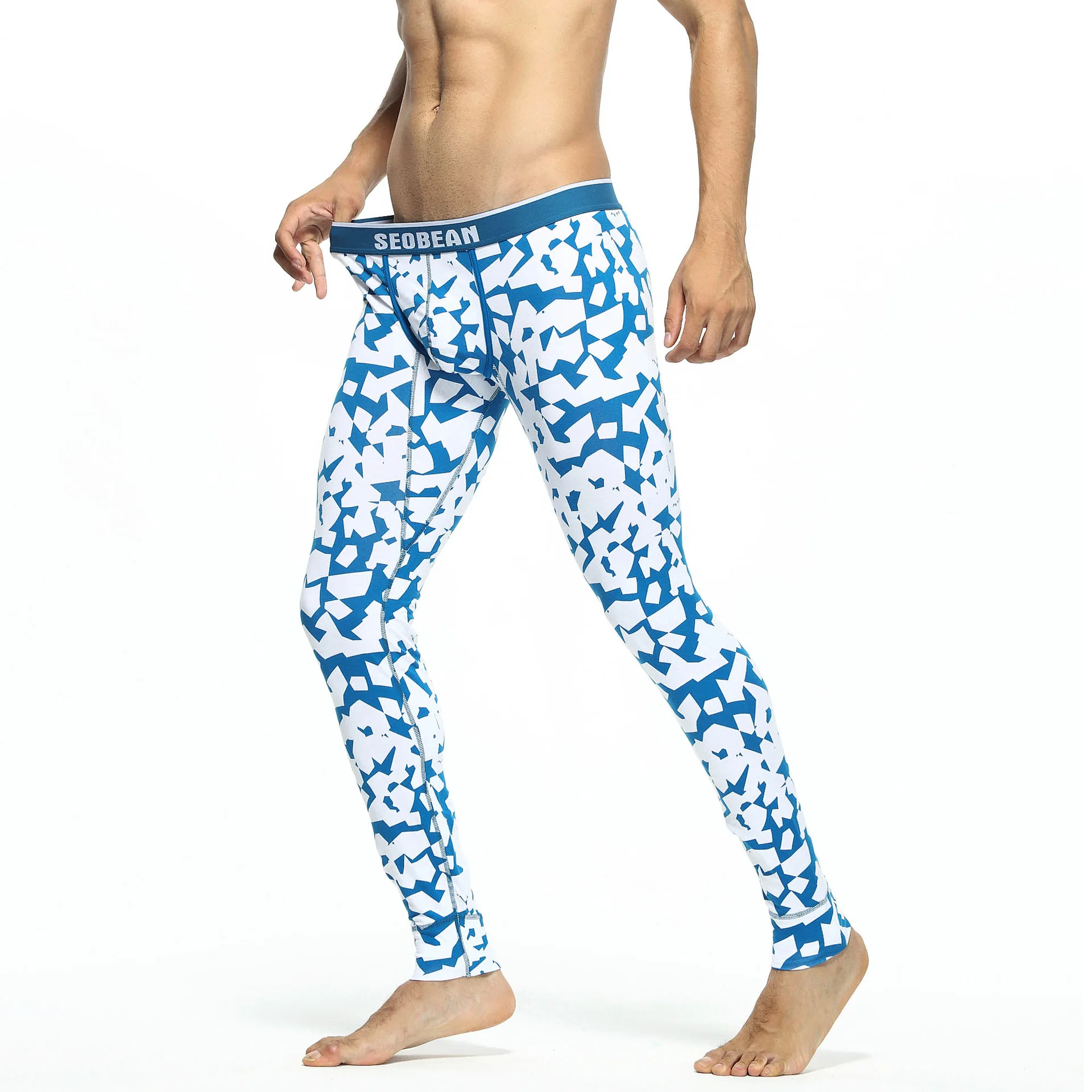 

Men's autumn and winter leggings Comfortable cotton thermal pants