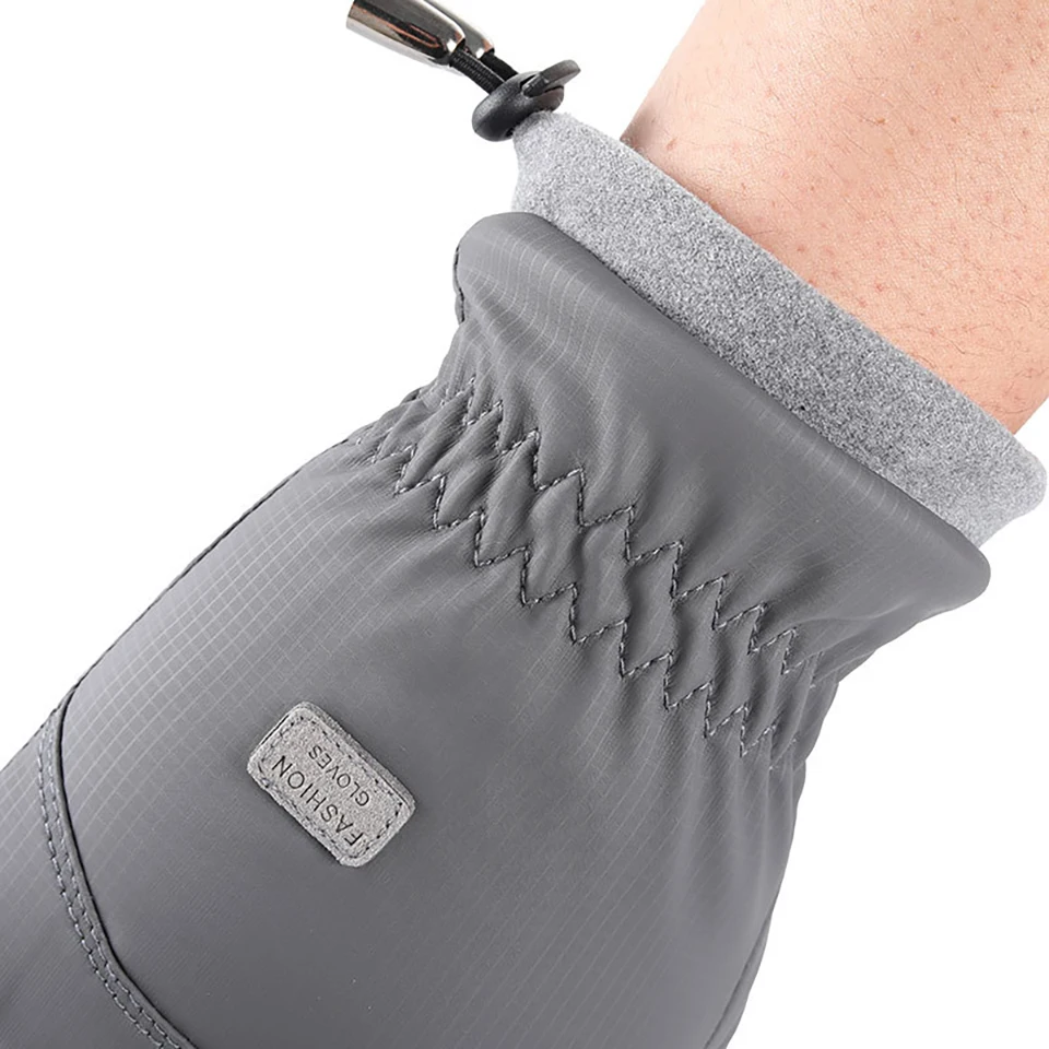 

Full Finger Ski Gloves Plus Velvet Non-slip Touch Screen Warm Windproof Outdoor Sports Running Cycling Skiing Gloves