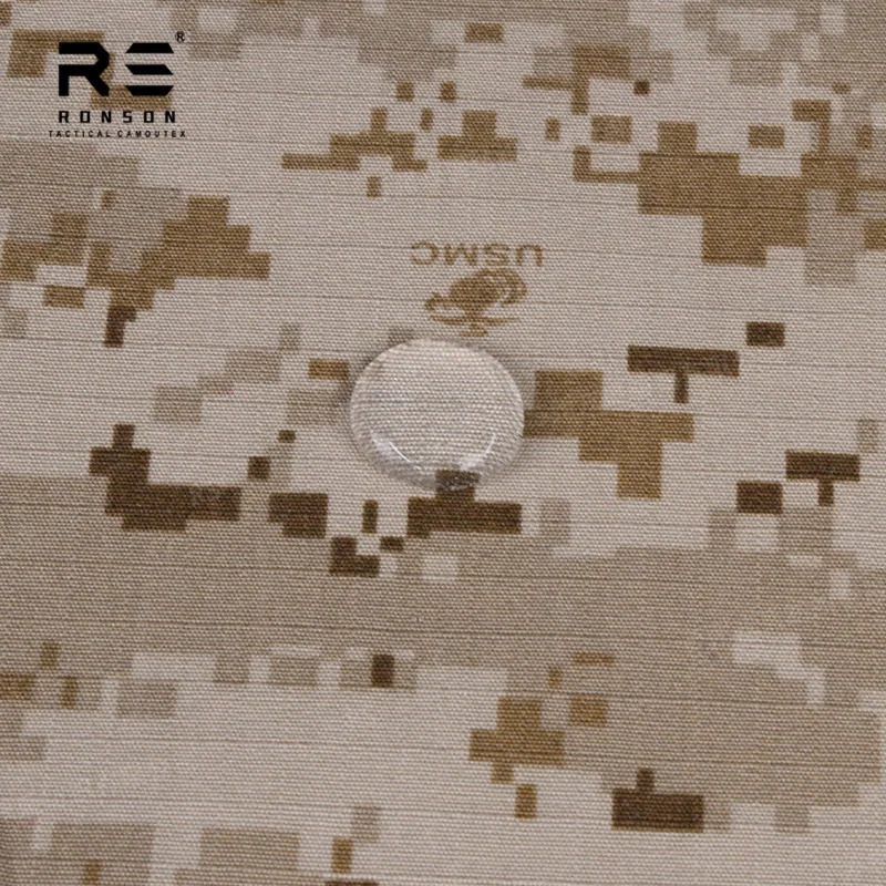 hot sale 50% Nylon 50% Cotton Ripstop fabric MARPAT Desert NYCO5050 tactical fabric use for uniform in stock