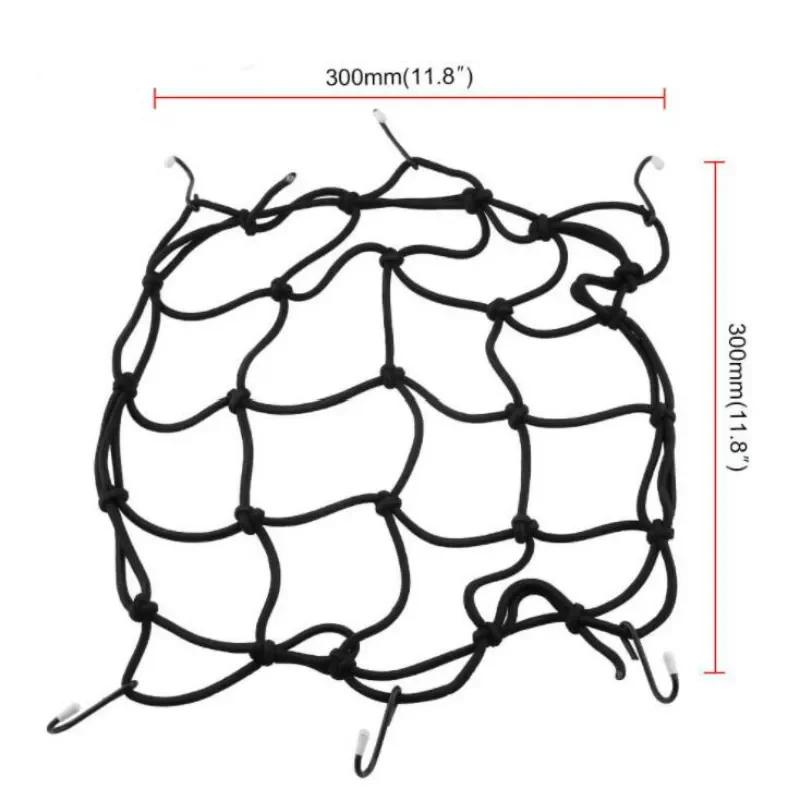 Motorcycle Luggage Net Bike 6 Hooks Hold down Fuel Tank Luggage Mesh Web Bungee Black Motorcycle Bike 6 Hooks Tank Car styling,motorcycle cargo net,motorcycle bungee net,motorcycle luggage net