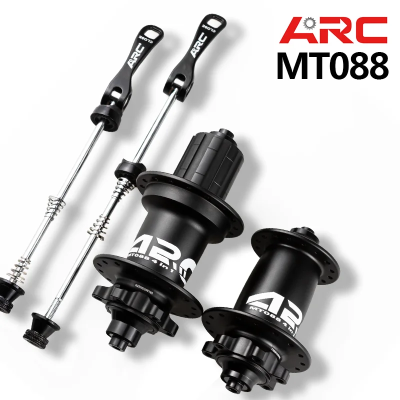 ARC 큐브 MT088 자전거 허브 MTB 32홀 6파울 180클릭 허브 (자전거 MTB용) 앞 9/15x100 뒤 10x135 12x142 자전거 허브 8-12V