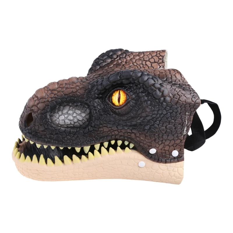 

MXMB s Dinosaur Masks with Opening Jaw Nose Opening and Secure Strap
