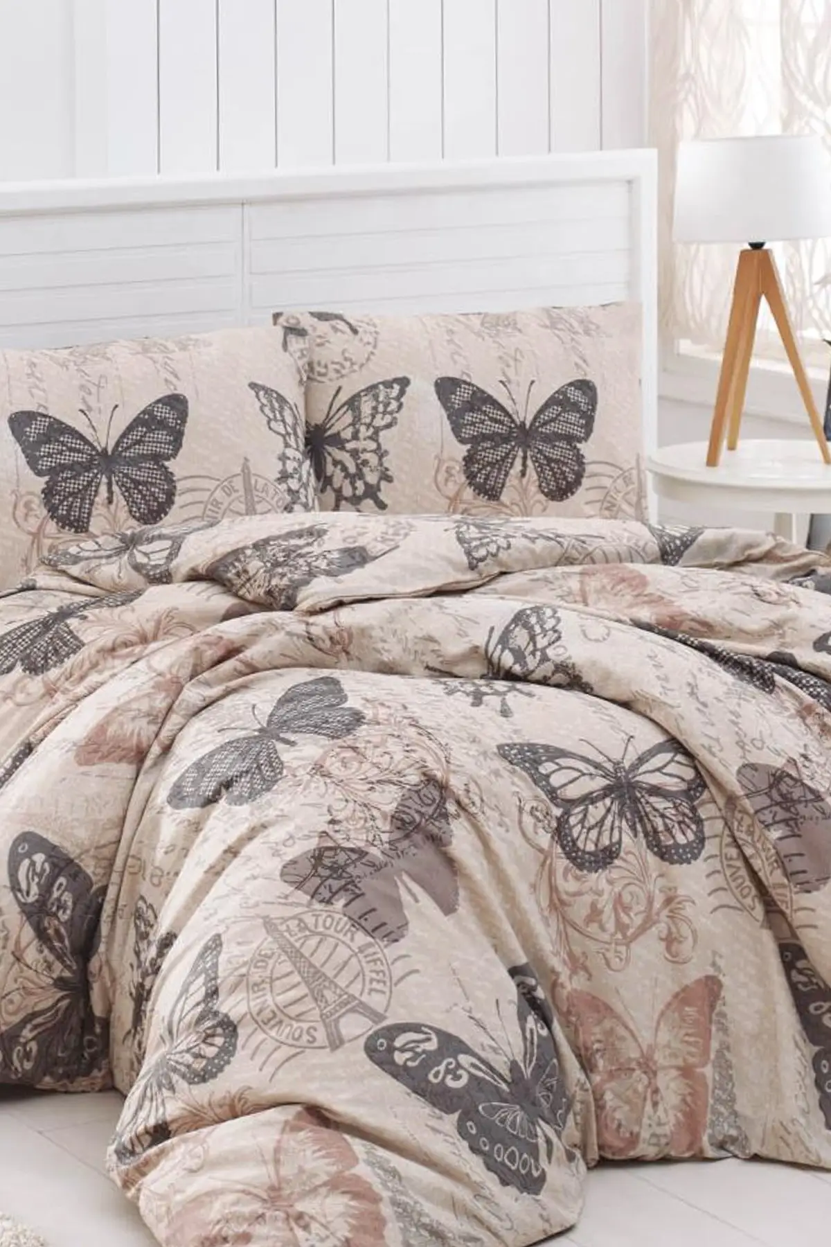 

Mixed, Multi-Color Single Duvet Cover Set 9865-1 Brown Bedroom Textile Home & Furniture