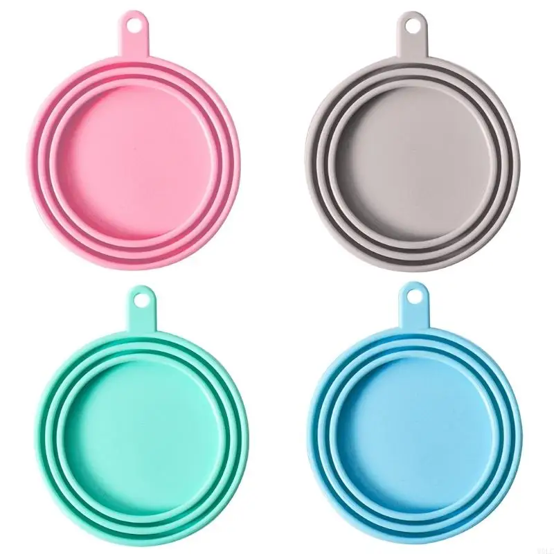 MOLC Universal BPA Soft Silicone Can Cover Dog for Cat Storage Canned