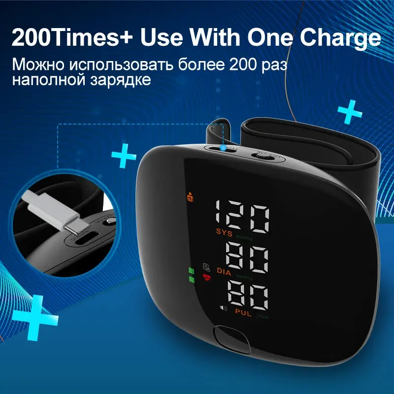 Blood Pressure Monitor 2 User Medical Digital Blood Pressure Monitor Blood Pressure Meter Tonometer Baumanometer Tensiometer Sphygmomanometer Pulse