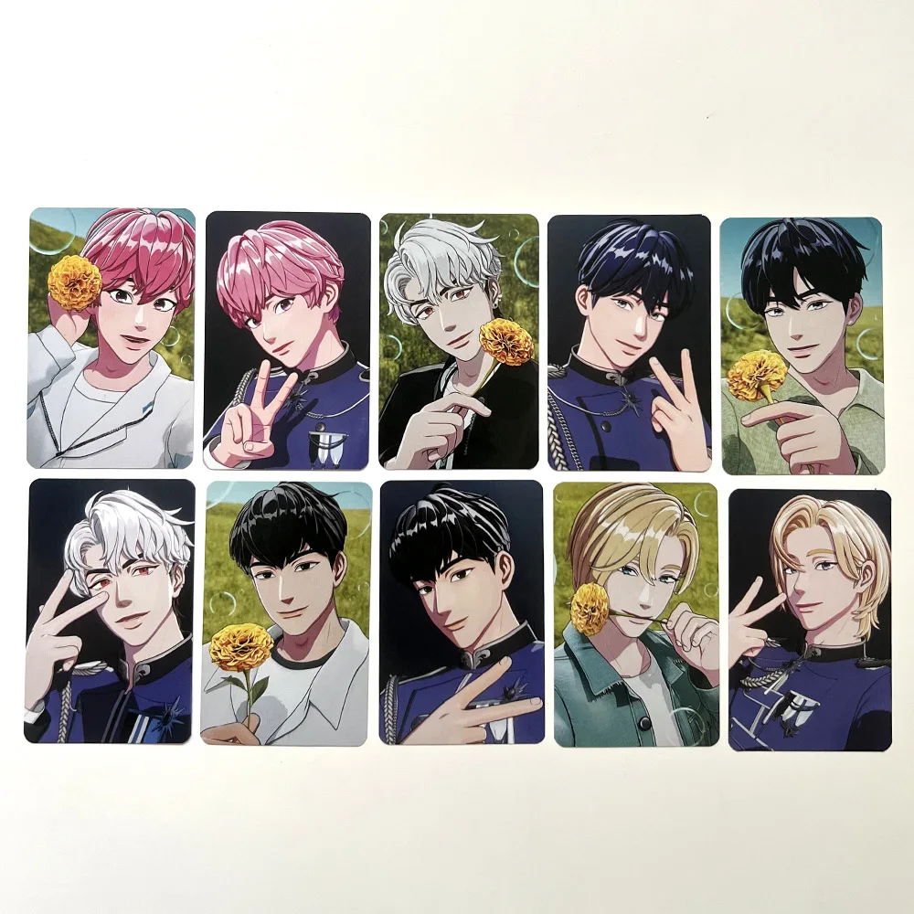 Kpop Photo Cards 5 Pcs/Set Korean Plave Lomo Card Asterum Double-sided Photocards