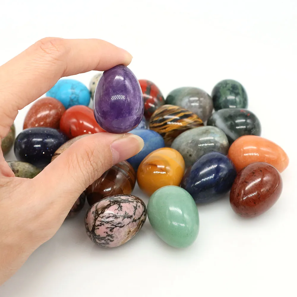 Natural Quartz Crystal Stones 22x30mm decorative stones