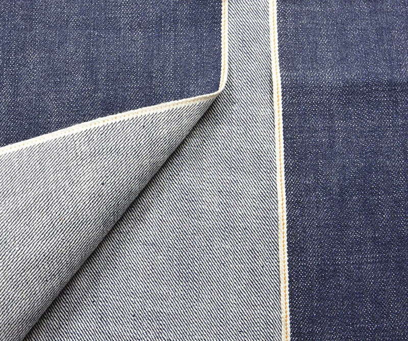 15.05oz Hairy Slub Selvedge Denim Fabric Cotton Jacket Soft Jeans Material WF313 6 Sf3986af00186457cb48b1f901c830d503