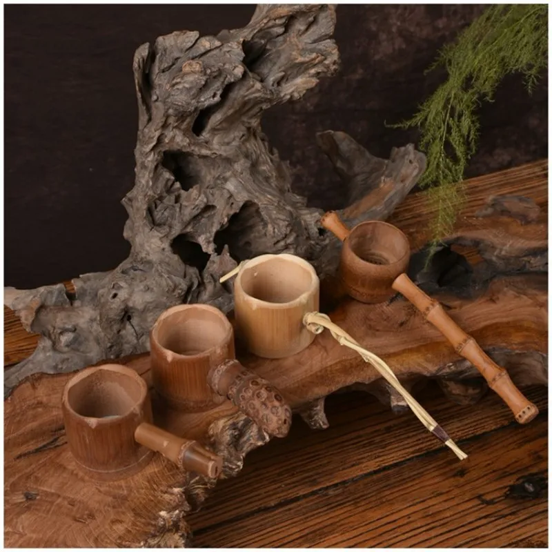 Colador de té de bambú Matcha en polvo tamiz chino Kungfu Filtro de embudo  de té reutilizable ceremonia del té accesorios de decoración de cocina -  AliExpress