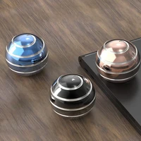40/45/55MM Aluminum Alloy Anti Stress Desk Luck Transfer Rotary Gyro Kinetic Desktop Spinning Ball Adults Fidget Spinner Toy 2