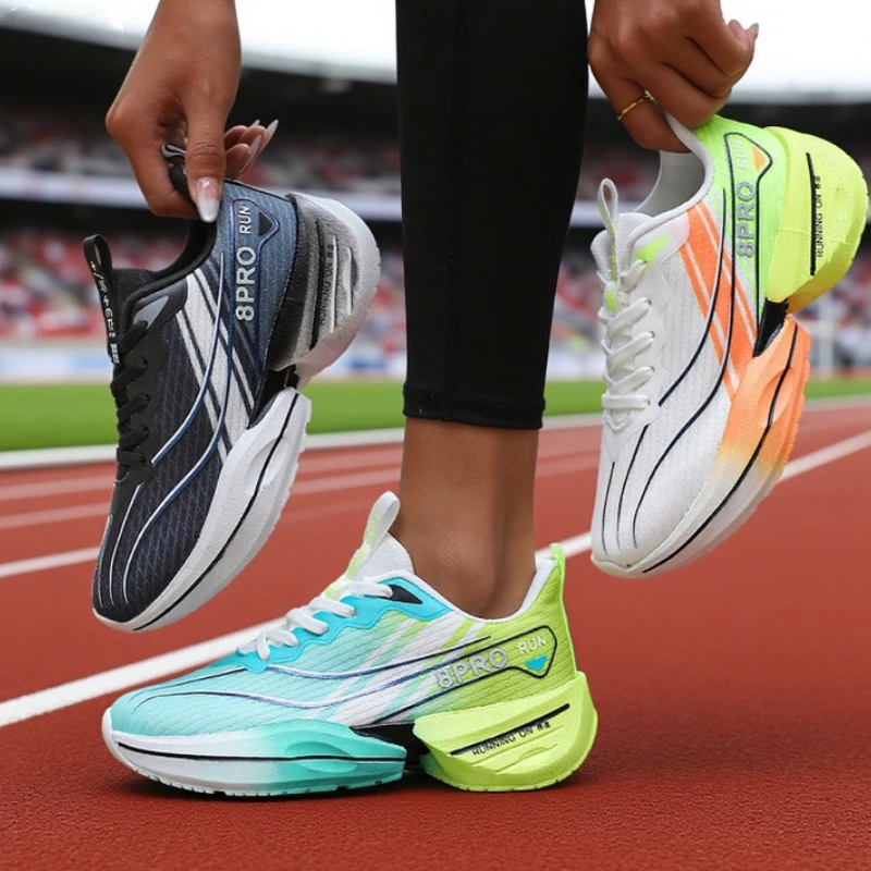 New Women's Sneakers Professional Breathable Sports Training Shoe 2025 Summer Outdoor Soft Sole Anti-Slip Couple Running Shoes