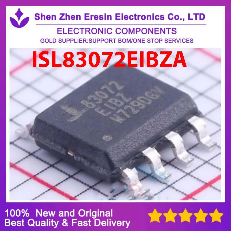 

Free shipping 5PCS/LOT ISL83072EIBZA SOP8 New and original