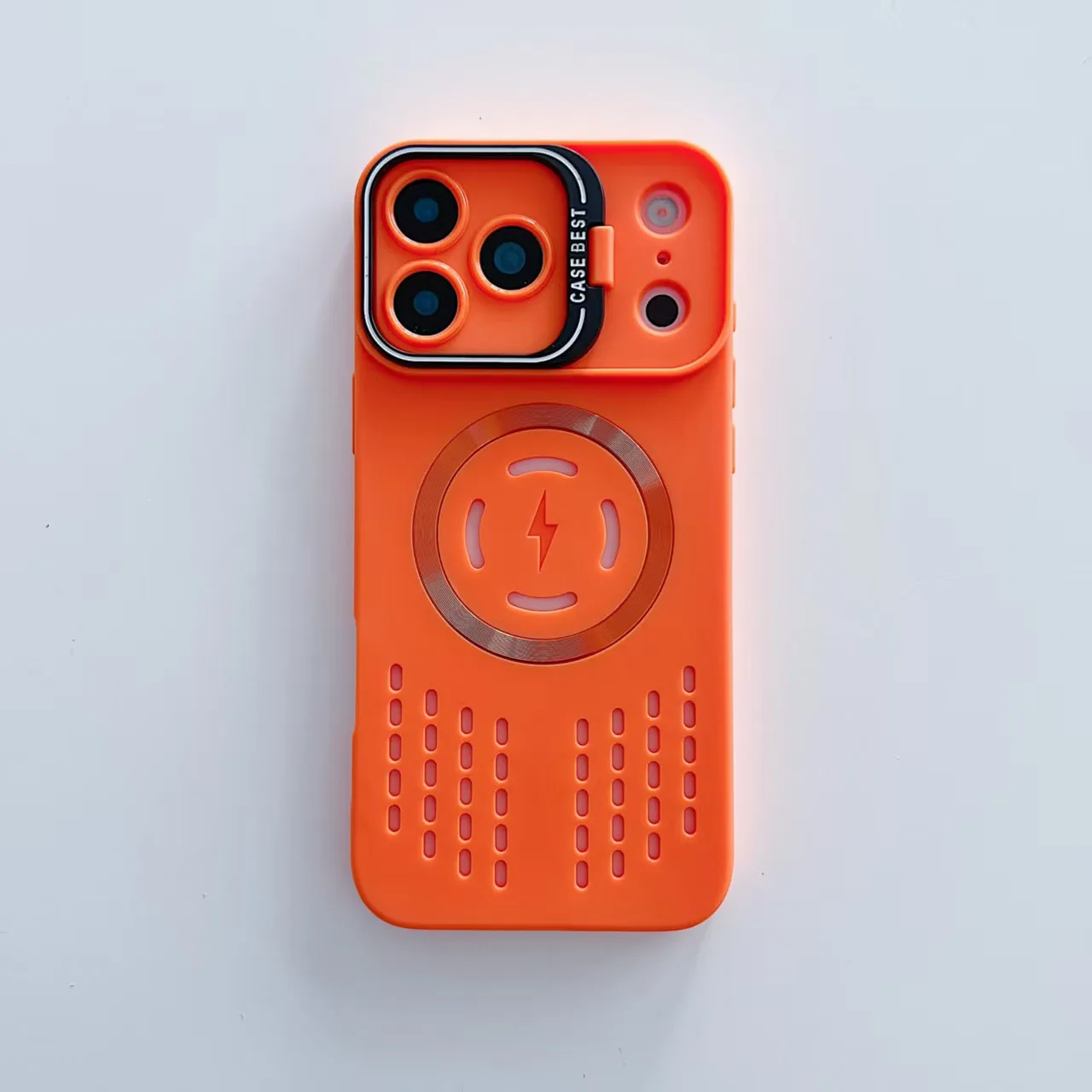 Breathable Soft Back Case with Cooling Heat Dissipation and Magnetic Compatibility