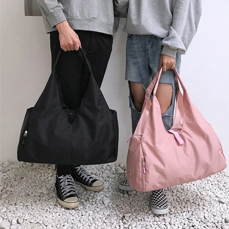 al yoga fitness bag travel storage bag Shoulder bag large capacity folding multi-function handbag