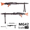 1/6 MG42 General Purpose Machine Gun Assemble Model Plastic Weapon For 12inch Soldier Military Building Blocks Toy 3