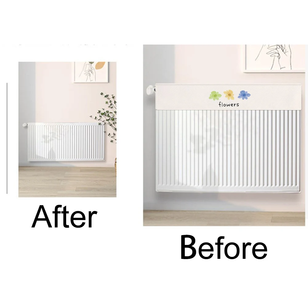 Linen Heating Dust Cover Half Package Anti-Smoked Decorative Dust Radiator Protective