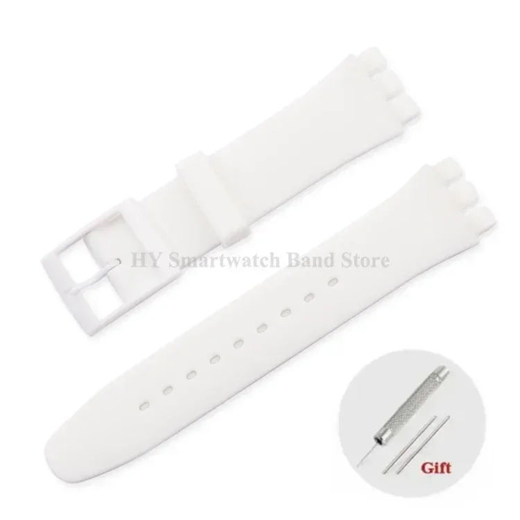 Colorful Silicone Rubber Watch Strap - Sporty and Stylish Wristband