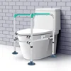 Bathroom Grab Bar Adjustable Toilet Safety Rails Shower Handrail for Elderly and Disabled Bathroom Support NonSlip Assist Handle 2