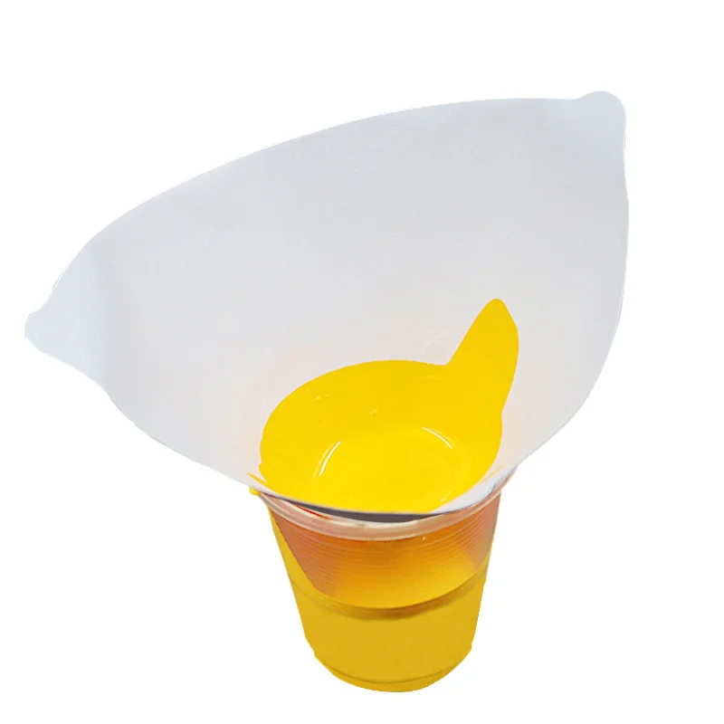 10x Car Paint Spray Mesh Paper Filter Purifying Straining Funnel Disposable Paint Filter Conical Nylon &mu;m Paper Funnels Tool