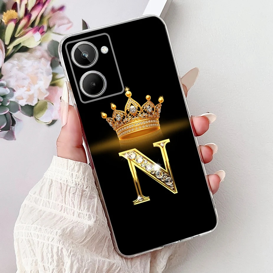 Stylish Letters Clear Silicone Phone Case Soft Shell