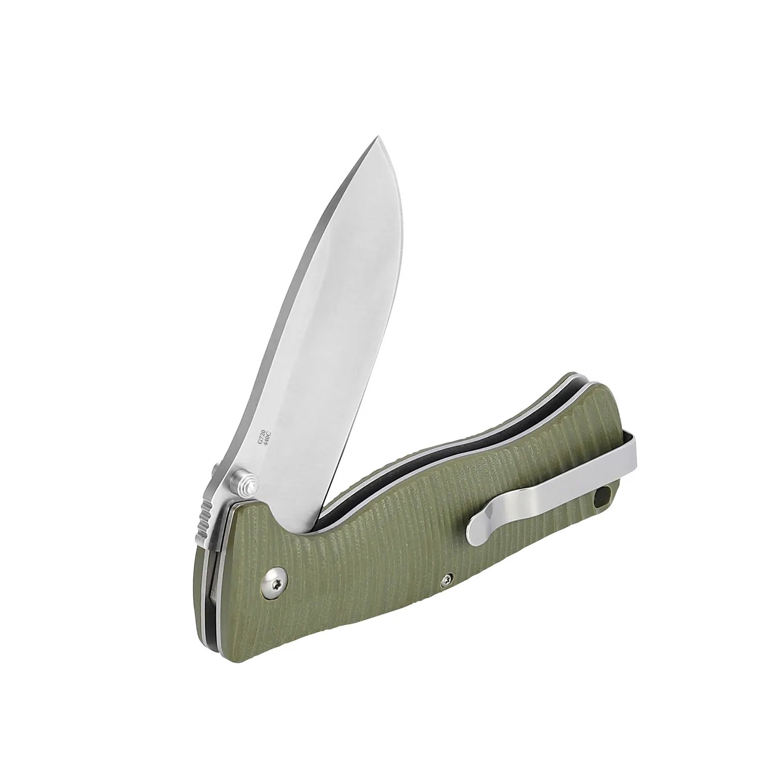 Original Ganzo G720 Firebird F720 440C blade G10 Handle Folding knife Survival Camping tool Pocket Knife tactical outdoor tool 5