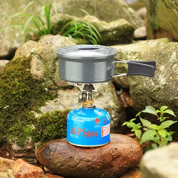 BRS-3 Portable Camping Gas Stove 1940W Outdoor Tourist Burner Strong Fire Heater for Outdoor Camping Picnic BBQ Furnace 6