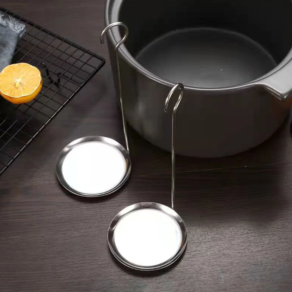 2Pcs Oil Cake Mold Stainless Steel Kitchen Gadgets Tools Home Frying Spoon Non Stick Metal Snack Maker Cooking Utensil