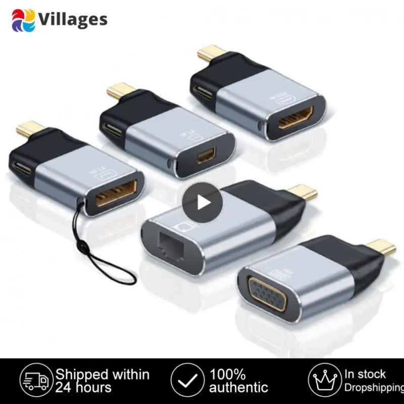 

Мини-адаптер с портом USB Type-C на HDMI, 100 Вт