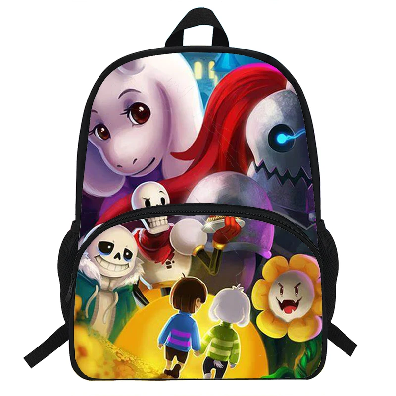 Game U-Undertale Sans Kid Backpacks Boy Girl Student Birthday Gift Child School Bag Large Capacity Camping Durable Rucksack 2
