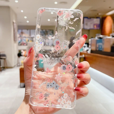 Phone Case For Xiaomi POCO M3 X3 NFC Mi 11T 11 Lite Redmi Note 11 10 9 S 8 Pro Fashion Transparent Soft Shockproof Cover