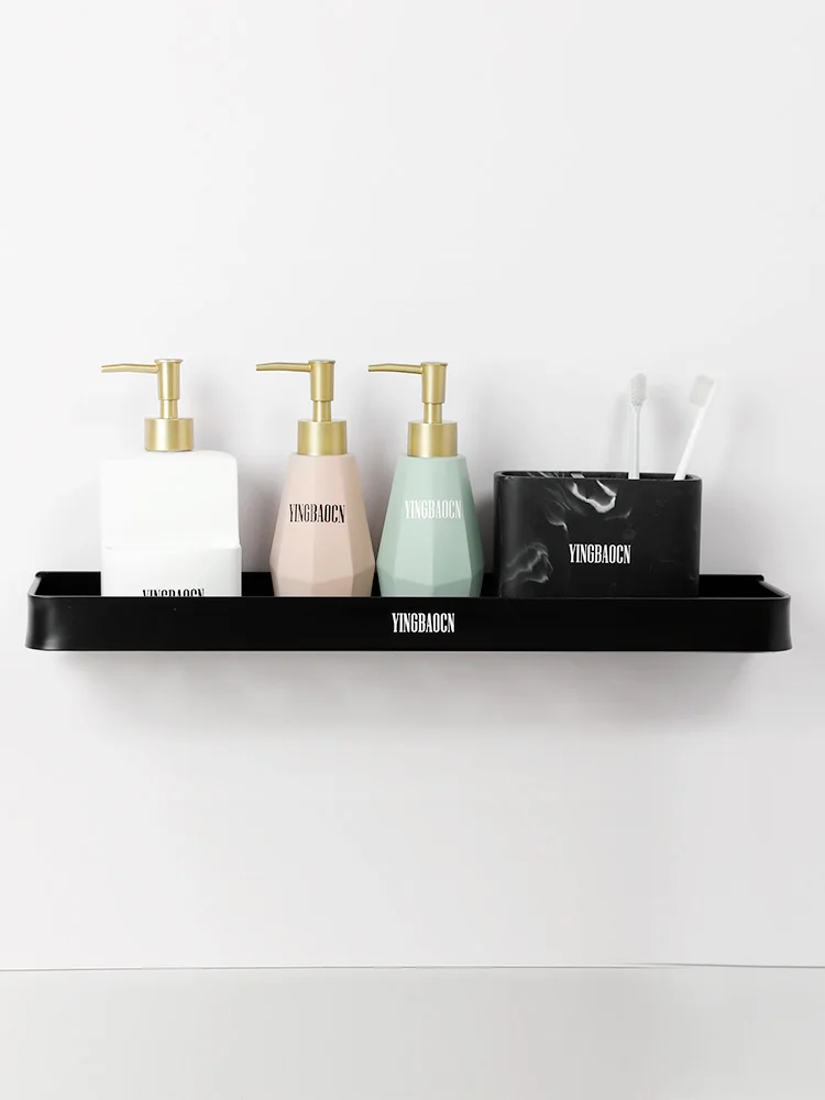 

YINGBAOCN Bathroom Shelves Wall Mounted for Bathroom Organizer and Storage Spice Wine Coffee Shelves for Kitchen Wall Storage